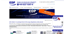 Desktop Screenshot of edp-germany.de